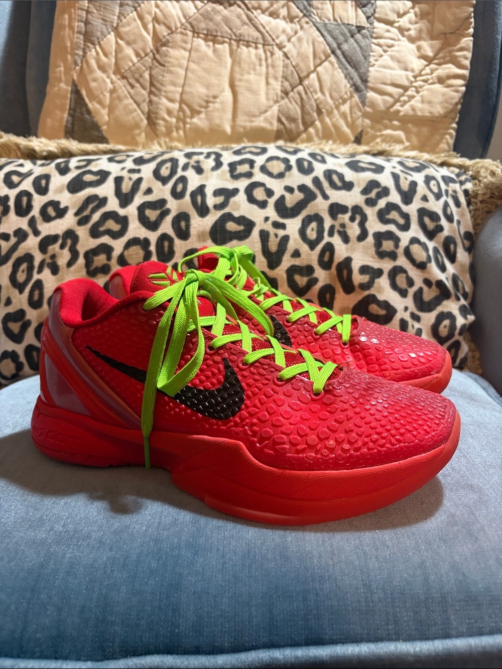 Nike Kobe 6 Protro "Reverse Grinch" sneakers